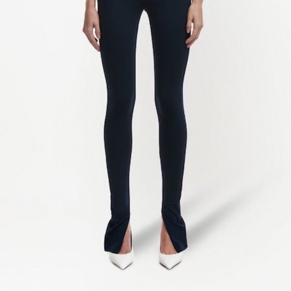 New WARDROBE.NYC Black High Rise Ankle Side Zip Leggings L - Picture 2 of 9